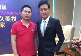 广州焦点娱乐与明星合影